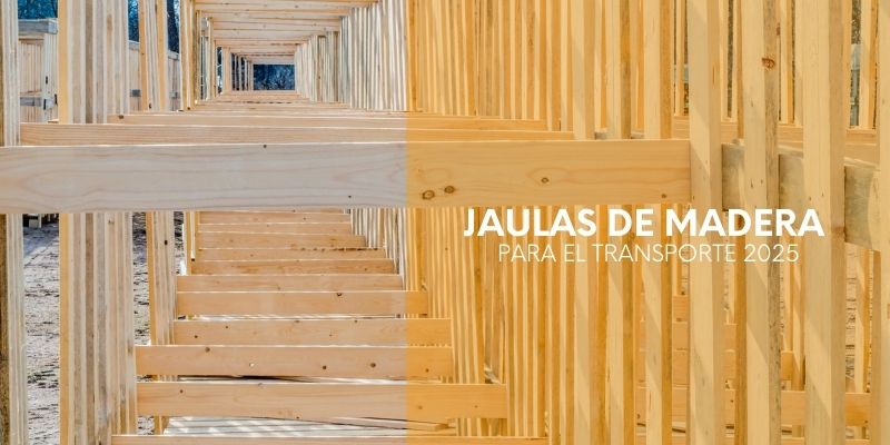 jaulas de madera para el transporte de mercancía 2025