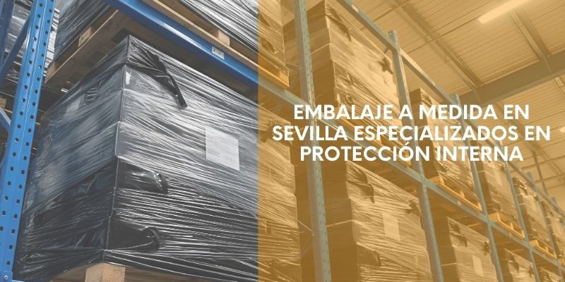 embalaje a medida en Sevilla especializada en protección interna